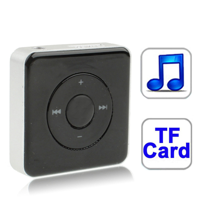 Direct Plug USB Flash Disk Style TF (Micro SD) Card Slot MP3 Player (Black) - Click Image to Close